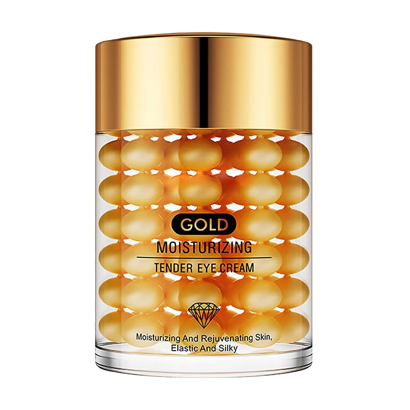 Зволожувальний крем для шкіри навколо очей Sadoer Gold Moisturizing Trnder Eye Cream з частинками золота, 60 г